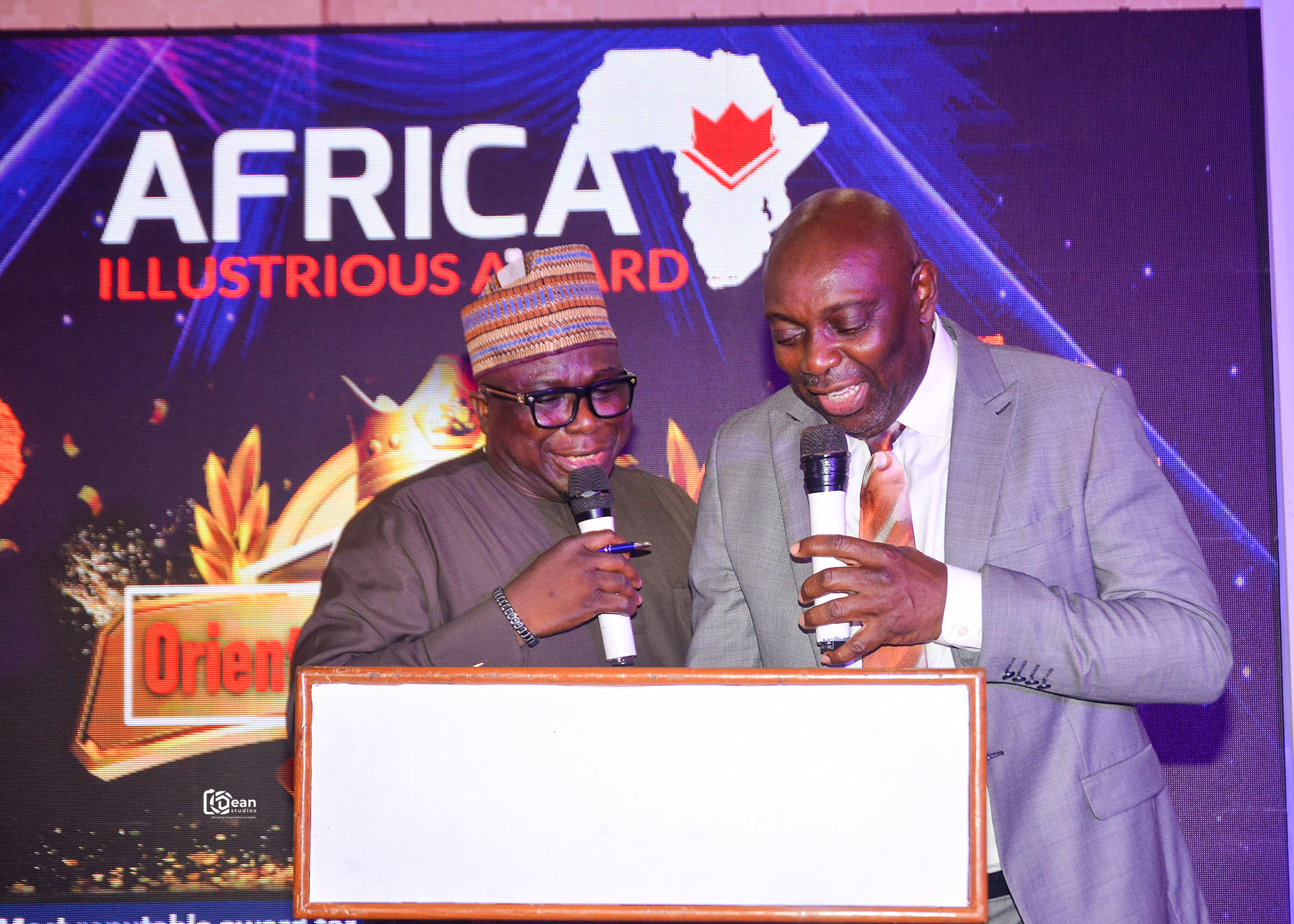 Gbenga Adeyinka  (Grand Comedian of Nigeria) & Veteran Nollywood Actor Segun Arinze